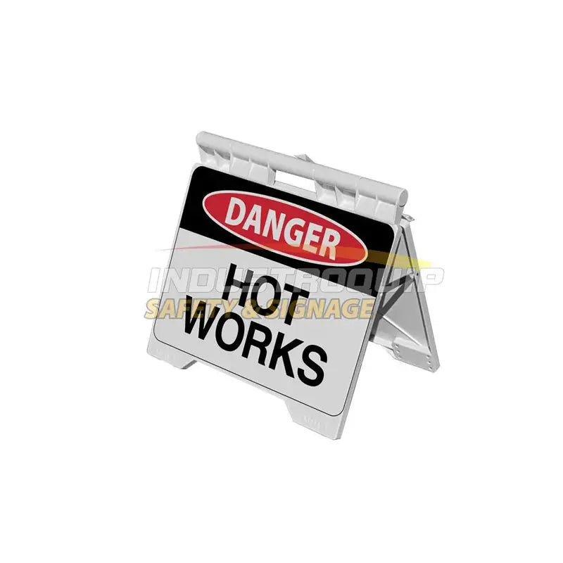 Danger Hot Works A-Frame Sign