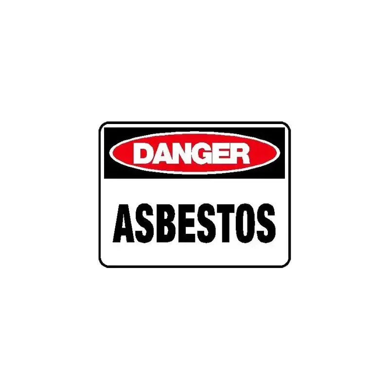 Danger Sign - Asbestos | AS/NZS 1319 Safety Signs | Industro Australia