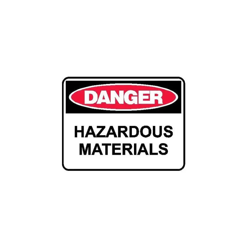Danger Sign - Hazardous Materials Industroquip