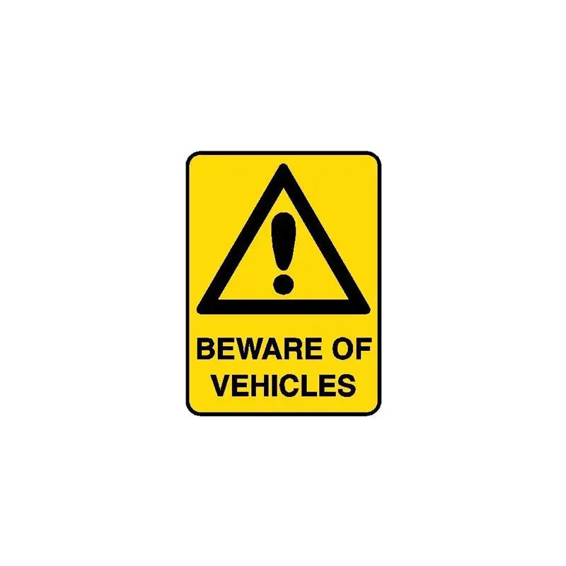 Hazard Sign - Beware of Vehicles Industroquip