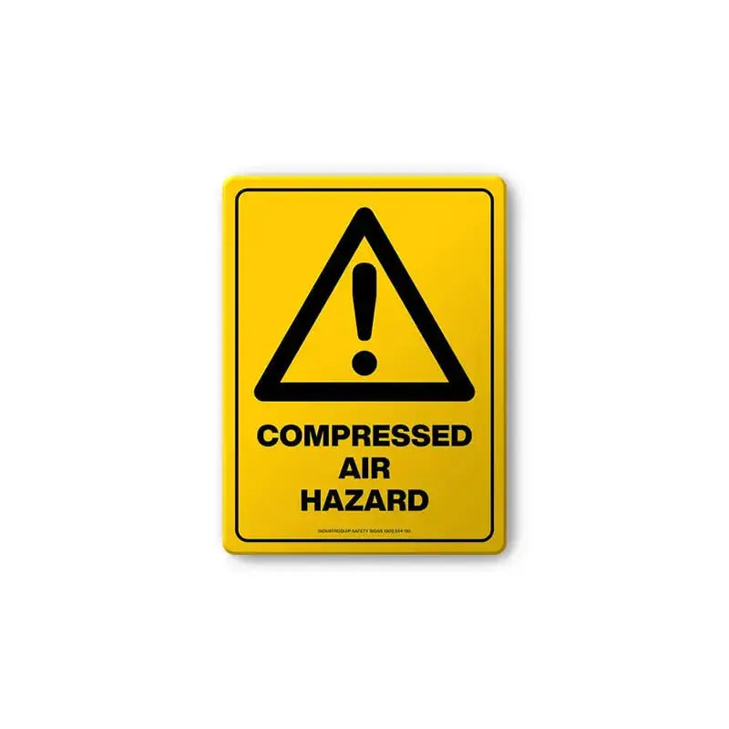 Hazard Sign - Compressed Air Hazard | AS/NZS 1319 Safety Signs | Industro Australia
