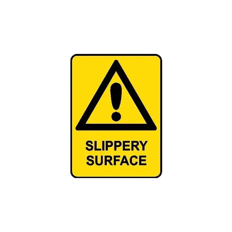 Hazard Sign - Slippery Surface | AS/NZS 1319 Safety Signs | Industro Australia