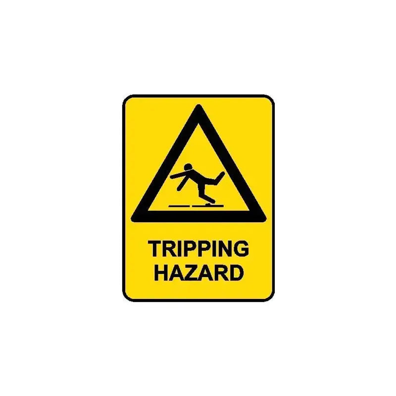 Hazard Sign - Tripping Hazard | AS/NZS 1319 Safety Signs | Industro Australia