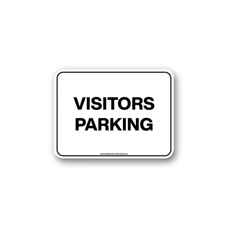 Notice Sign - Visitors Parking | AS/NZS 1319 Safety Signs | Industro Australia